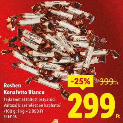 Roshen Konafetto Bianco