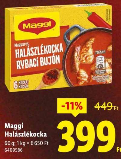 Maggi Halászlékocka