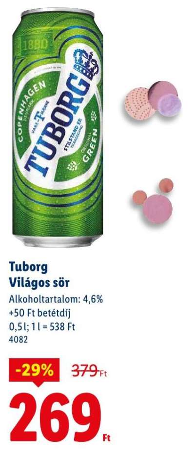 Tuborg Világos sör