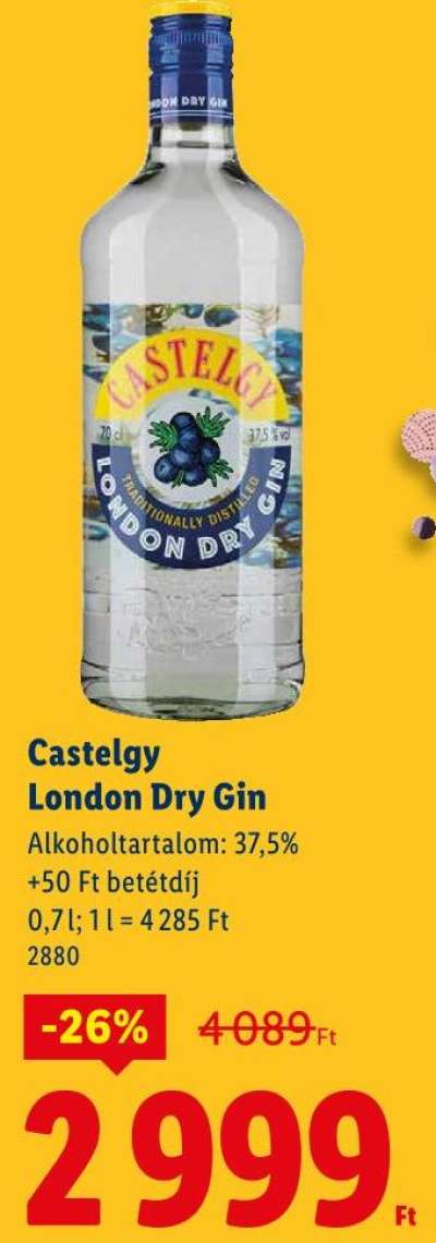 Castelgy London Dry Gin