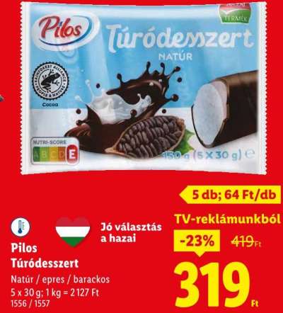 Pilos Túródesszert