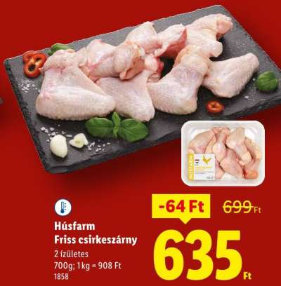 Húsfarm Friss csirkeszárny