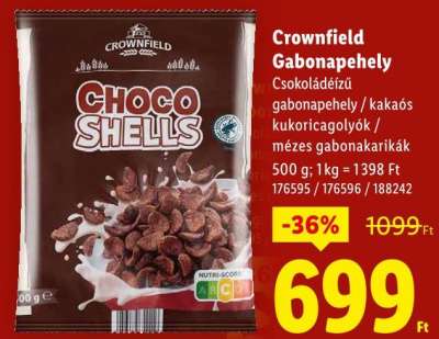 Crownfield Gabonapehely