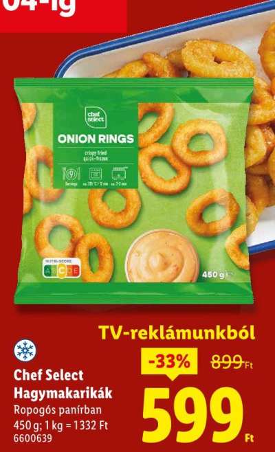 Chef Select Hagymakarikák