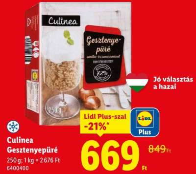 Culinea Gesztenyepüré