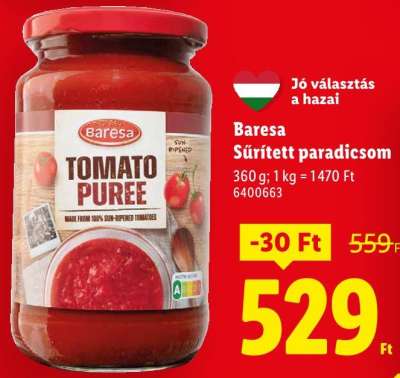 Baresa Sűrített paradicsom