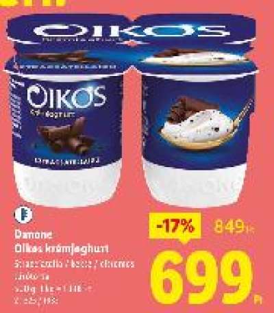 Danone Oikos krémjoghurt