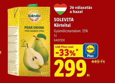 SOLEVITA Körteital