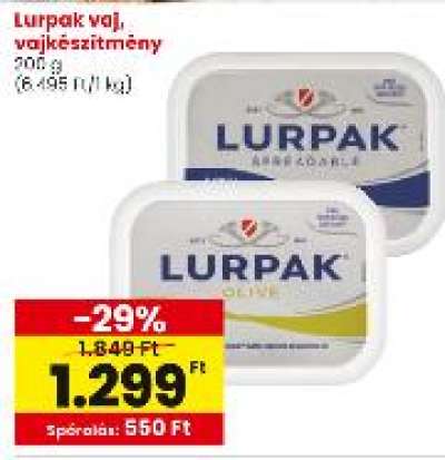 Lurpak vaj, vajkészítmény