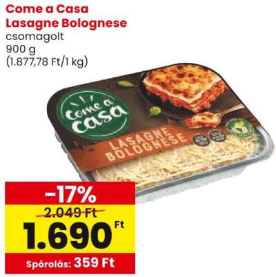 Come a Casa Lasagne Bolognese