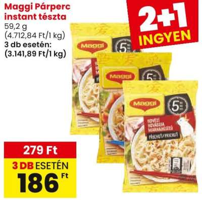 Maggi Párperc instant tészta