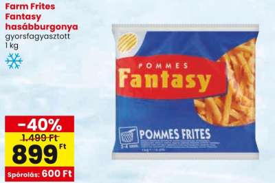Farm Frites Fantasy hasábburgonya
