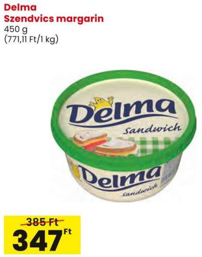 Delma Szendvics margarin