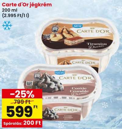 Carte d’Or jégkrém