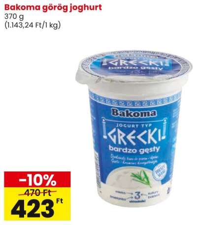 Bakoma görög joghurt