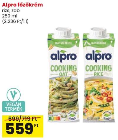 Alpro főzőkrém