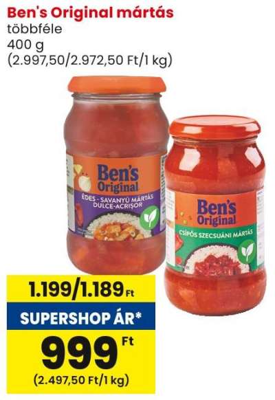 Bens Original mártás