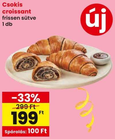 Csokis croissant