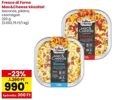 Fresco di Forno Mac&Cheese készétel
