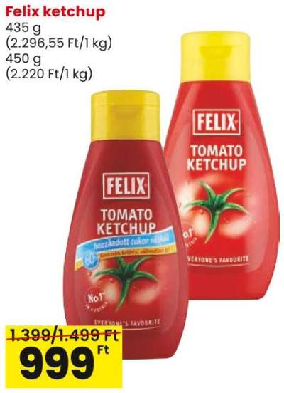 Felix ketchup
