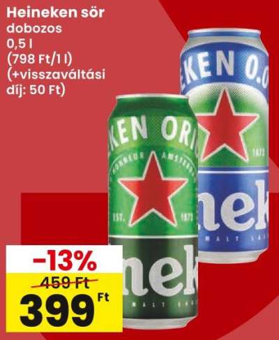 Heineken sör