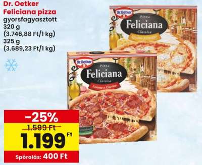 Dr. Oetker Feliciana pizza
