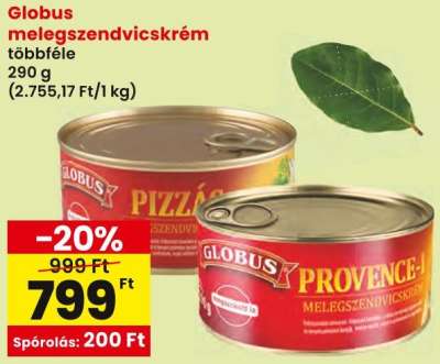 Globus melegszendvicskrém