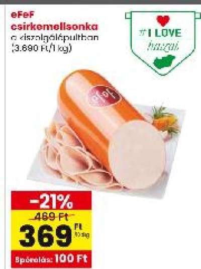 eFeF csirkemellsonka