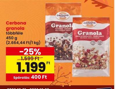 Cerbona granola