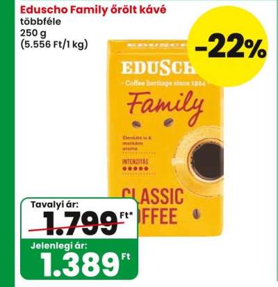 Eduscho Family őrölt kávé