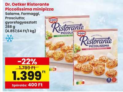 Dr. Oetker Ristorante Piccolissima minipizza