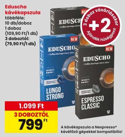 Eduscho kávékapszula