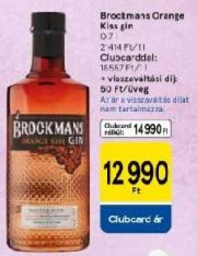 Brockmans Orange Kiss gin