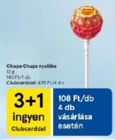 Chupa Chups nyalóka