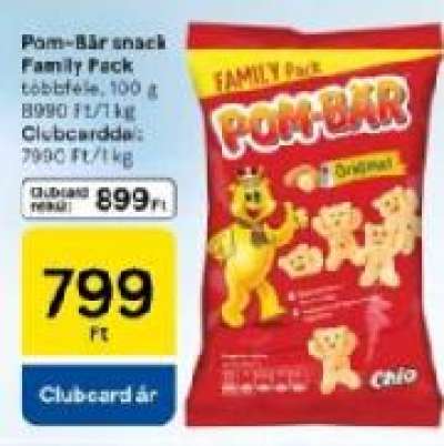 Chio Pom-Bär snack