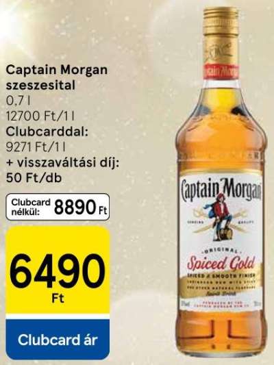 Captain Morgan szeszesital