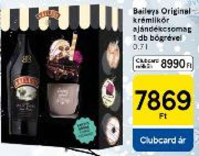 Baileys Original krémlikőr ajándékcsomag