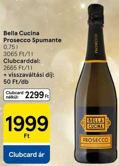 Bella Cucina Prosecco Spumante