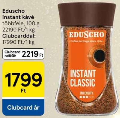 Eduscho instant kávé