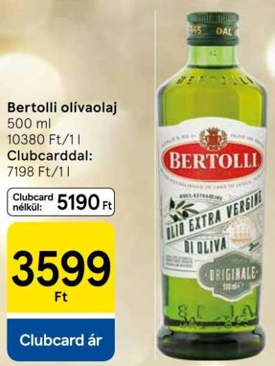 Bertolli olívaolaj