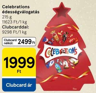 Celebrations édességválogatás