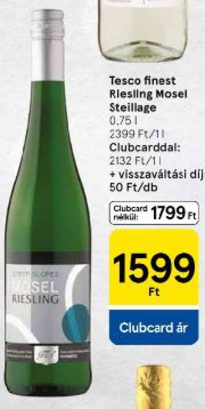 Tesco finest Riesling Mosel Steillage
