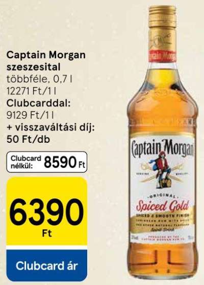 Captain Morgan szeszesital