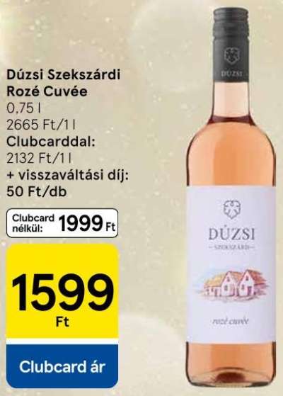 Dúzsi Szekszárdi Rozé Cuvée