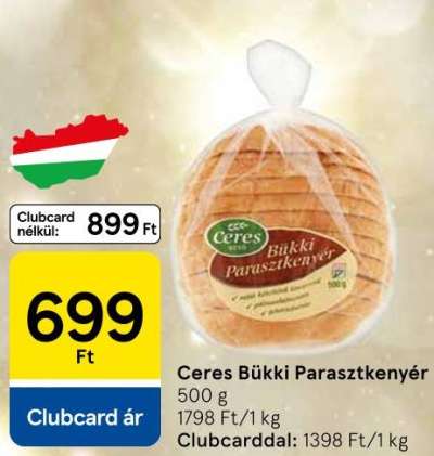 Ceres Bükki Parasztkenyér