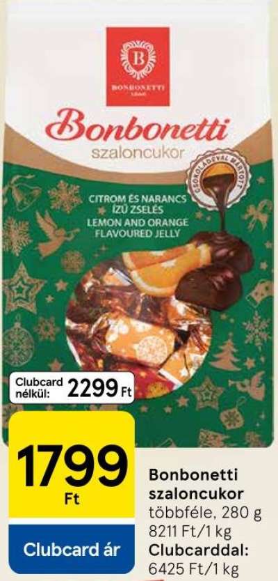 Bonbonetti szaloncukor