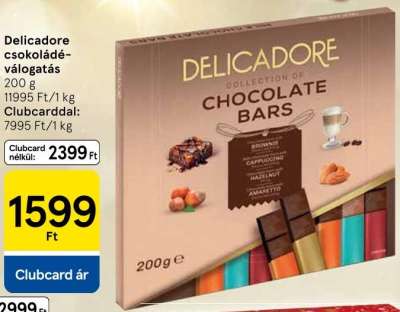 Delicadore csokoládéválogatás