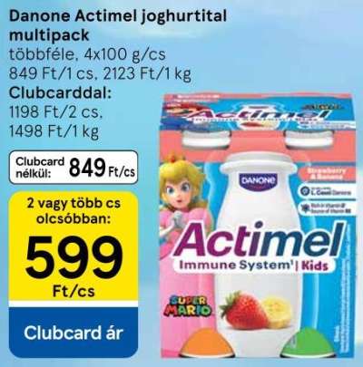 Danone Actimel joghurtital multipack