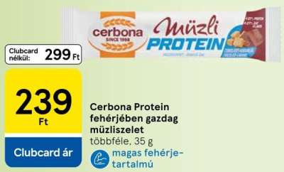 cerbona Müzli Protein