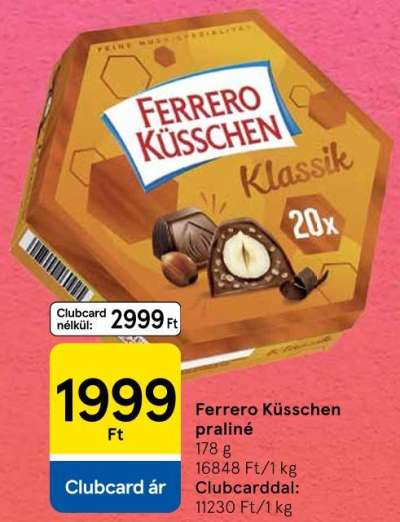 Ferrero Küsschen praliné